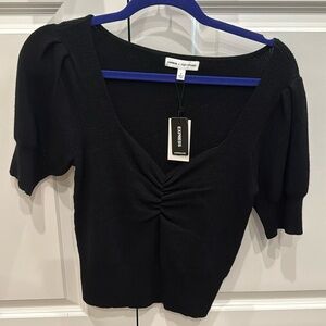 Brand New Short sleeve V neck sweater